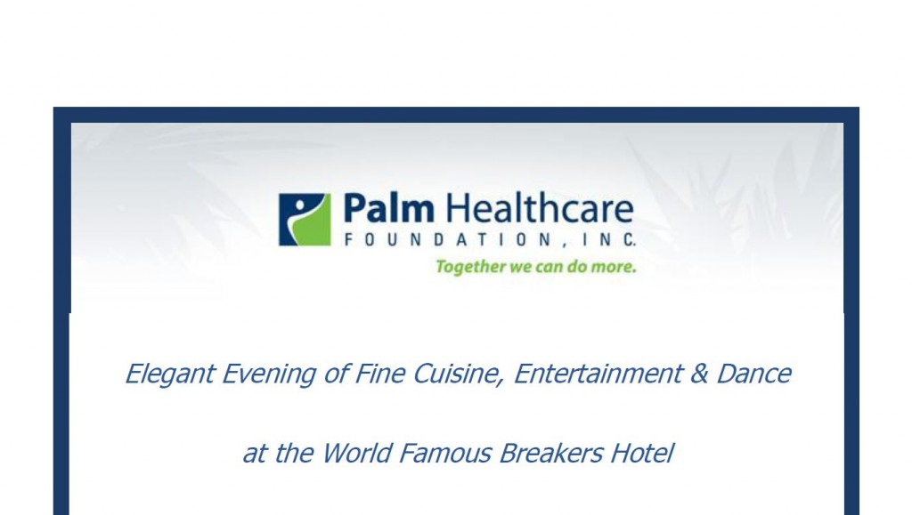 Palm Healthcare Foundation - 10th Annual Nursing Distinction Awards Dinner - May 4, 2012 - Click to Purchase Tickets