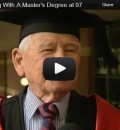 97 Year Old Man Becomes Oldest University Graduate