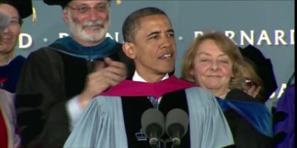 President Obama Delivers a Message of Hope & Inspiration to Women as Commencement Speaker at Barnard College